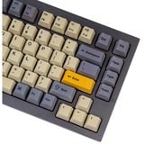 Keychron OEM Dye-Sub PBT Full Keycap-Set - Wheat Grey keycaps Geel/grijs, 137 Stuks, US-Layout (ANSI)