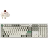 Keychron Q6 Max-P3 RGB mechanisch toetsenbord Wit, US lay-out (QWERTY), Gateron Jupiter Brown, 100%, RGB leds, KSA double-shot PBT, hot swap, Knob, 2.4GHz | Bluetooth 5.1 | USB-C