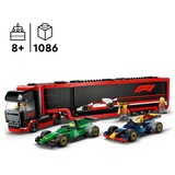 LEGO City - F1 truck met RB20 en AMR24 F1 auto's Constructiespeelgoed 60445