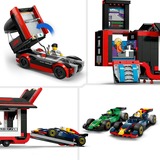 LEGO City - F1 truck met RB20 en AMR24 F1 auto's Constructiespeelgoed 60445