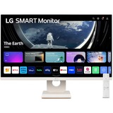LG 27SR50F-W Full HD IPS Smart Monitor met webOS 27"  Wit, HDMI, WiFi, Bluetooth, Sound, Smart