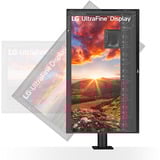 LG Ergo IPS Monitor met USB Type-C 31.5" 4K UHD  Zwart, 2x HDMI, 1x DisplayPort