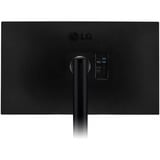 LG Ergo IPS Monitor met USB Type-C 31.5" 4K UHD  Zwart, 2x HDMI, 1x DisplayPort