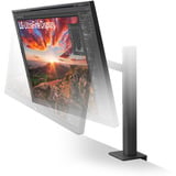 LG Ergo IPS Monitor met USB Type-C 31.5" 4K Ultra HD Zwart, 1x DisplayPort, 2x HDMI, 1x USB-C, 2x USB-A
