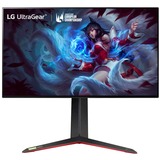 LG UltraGear 27GP95RP-B 27" 4K UHD gaming monitor Zwart, 2x HDMI, 1x DisplayPort, USB-A, 160Hz