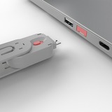 Lindy USB Port Blocker diefstalbeveiliging Pink, 4-pack