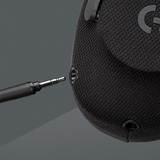 Logitech G433 7.1 Surround  over-ear gaming headset Zwart