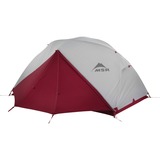 MSR Elixir 2 Backpacking Tent Lichtgrijs/rood