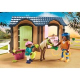 PLAYMOBIL Country - Rijlessen met paardenboxen Constructiespeelgoed 70995