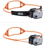 Petzl SWIFT RL led verlichting Zwart/oranje