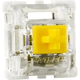 Sharkoon Gateron PRO 2.0 YELLOW Switch-Set keyboard switches Geel/transparant, 35 stuks