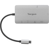 Targus USB-C DP Alt Mode Single Video 4K HDMI/VGA Docking Station Grijs, + 100W Power Delivery