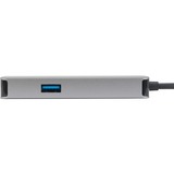 Targus USB-C DP Alt Mode Single Video 4K HDMI/VGA Docking Station Grijs, + 100W Power Delivery