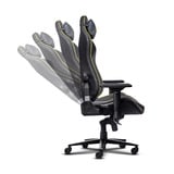 Trust GXT 721 Ruya Pro Premium comfortabele gamingstoel Zwart/geel
