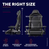 Trust GXT 721 Ruya Pro Premium comfortabele gamingstoel Zwart/geel