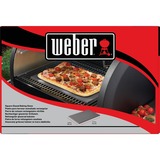 Weber Vierkante geglazuurde grillsteen 44 cm x 30 cm pizzasteen Grijs