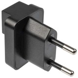 Xtorm Volt Reisstekker - EU/VK/VS naar 2xUSB + Xtorm USB naar USB-C kabel Zwart, EU/VK/VS, USB-C