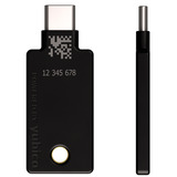 Yubico YubiKey 5C NFC security key Zwart, USB-C, NFC, FIDO-gecertificeerd