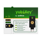 Yubico YubiKey 5C NFC security key Zwart, USB-C, NFC, FIDO-gecertificeerd