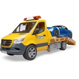 bruder Mercedes Benz Sprinter Auto transport en roadster Modelvoertuig 02675