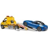bruder Mercedes Benz Sprinter Auto transport en roadster Modelvoertuig 02675