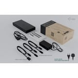 i-tec USB-C KVM Dock PRO dockingstation Zwart