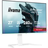 iiyama G-Master Red Eagle GB2771HSU-W1 27" gaming monitor Wit (mat), 2x HDMI, DisplayPort, USB-A, USB-C, 240 Hz