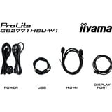 iiyama G-Master Red Eagle GB2771HSU-W1 27" gaming monitor Wit (mat), 2x HDMI, DisplayPort, USB-A, USB-C, 240 Hz