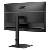 AOC 27E4CV 27" monitor Zwart, 120 Hz, HDMI, DisplayPort, Audio, LAN, USB-hub