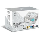 ASUS ROG STRIX Gold Aura White Edition modulaire 1000 watt voeding  Wit, 4x PCIe