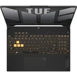 ASUS TUF Gaming F15 FX507VU-LP186W 15.6" gaming laptop Zwart/grijs |  i7-13620H | RTX 4050 | 16 GB | 512 GB SSD