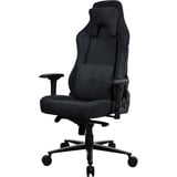 Arozzi Vernazza Supersoft Fabric - Pure Black gamestoel Zwart