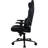 Arozzi Vernazza Supersoft Fabric - Pure Black gamestoel Zwart
