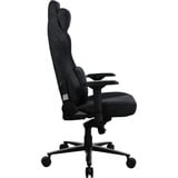 Arozzi Vernazza Supersoft Fabric - Pure Black gamestoel Zwart
