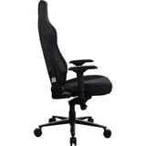 Arozzi Vernazza Supersoft Fabric - Pure Black gamestoel Zwart