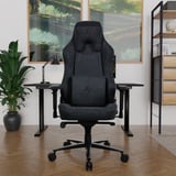 Arozzi Vernazza Supersoft Fabric - Pure Black gamestoel Zwart