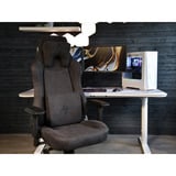 Arozzi Vernazza Supersoft Fabric - Pure Black gamestoel Zwart