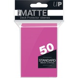 Asmodee PRO-Matte Standard Deck Protector sleeves Lichtroze, 50 stuks