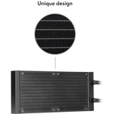 Chieftec Iceberg 240 waterkoeling Zwart, RGB