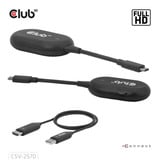 Club 3D Wireless USB-C to HDMI Transmitter and Receiver adapter Zwart