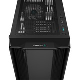 DeepCool CC560 ARGB V2  midi tower behuizing Zwart | 2x USB-A | RGB | Tempered Glass