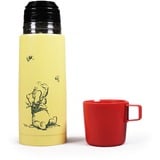  Disney: Winnie the Pooh - Metal Thermal Flask thermosfles Geel/rood