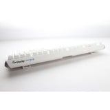 Ducky One 3 Classic Pure White, toetsenbord Wit, US lay-out, Cherry MX Blue, RGB led, Double-shot PBT, Hot-swappable, QUACK Mechanics