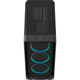Fractal Design Meshify 3 RGB midi tower behuizing Zwart | 2x USB-A | 1x USB-C | RGB | Tempered Glass