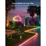 Govee RGBIC Outdoor Neon Rope Light sfeerverlichting 10 meter, 2,4GHz wifi + Bluetooth