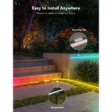 Govee RGBIC Outdoor Neon Rope Light sfeerverlichting 10 meter, 2,4GHz wifi + Bluetooth