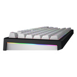 Hator Skyfall Wireless RGB mechanisch gaming toetsenbord Zwart, US lay-out (QWERTY), HATOR Aurum Lemon, 80% (TKL)	, 80% (TKL), RGB, Double shot ABS, Hot-swap, 2.4GHz / Bluetooth / USB-C
