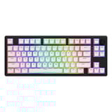 Hator Skyfall Wireless, gaming toetsenbord Zwart, US lay-out, HATOR Aurum Lemon, 80% (TKL), RGB, Double shot ABS, Hot-swap, 2.4GHz / Bluetooth / USB-C