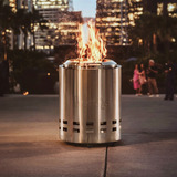 HerQs Smokeless FirePit Mighty vuurkorf Roestvrij staal, voor 2-4 personen