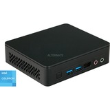 Intel® NUC 11 Essential Kit NUC11ATKC2 barebone Zwart | Zonder besturingssysteem